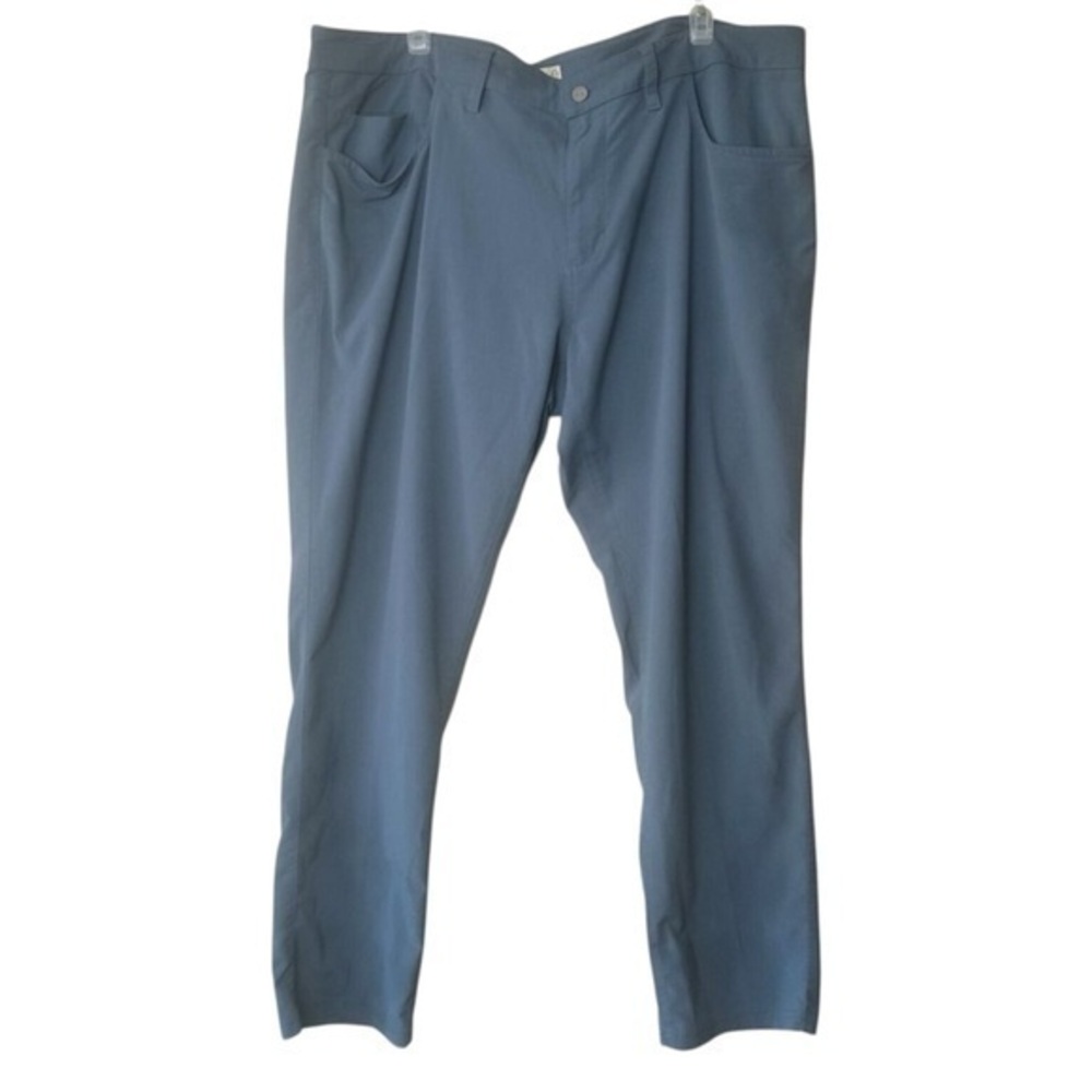 Tasc Mens Navy Blue Tailored Performance Lightweight Pants Size 40/30